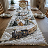 Quilted Table Runner - Icy Runner
