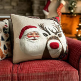 Padded Cushion Cover - Frozen Evening