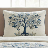 Padded Cushion Cover - Serenity Blue