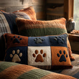 Padded Cushion Cover - Footprint Meadow