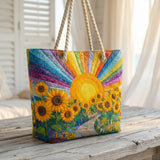 Beach Bag - Rainbow Sun