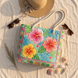Beach Bag - Tropical Flower