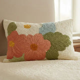 Padded Cushion Cover - Retro Daisies